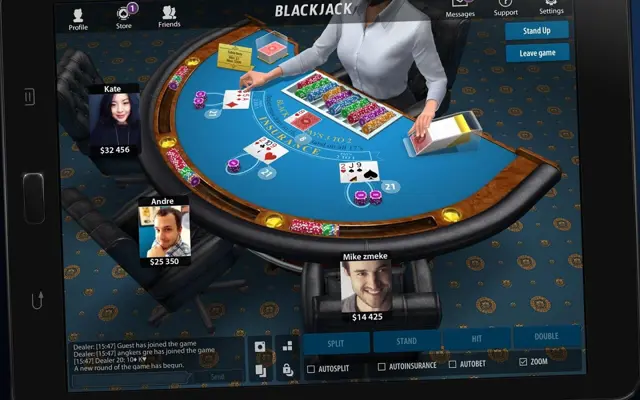 Blackjack android App screenshot 3